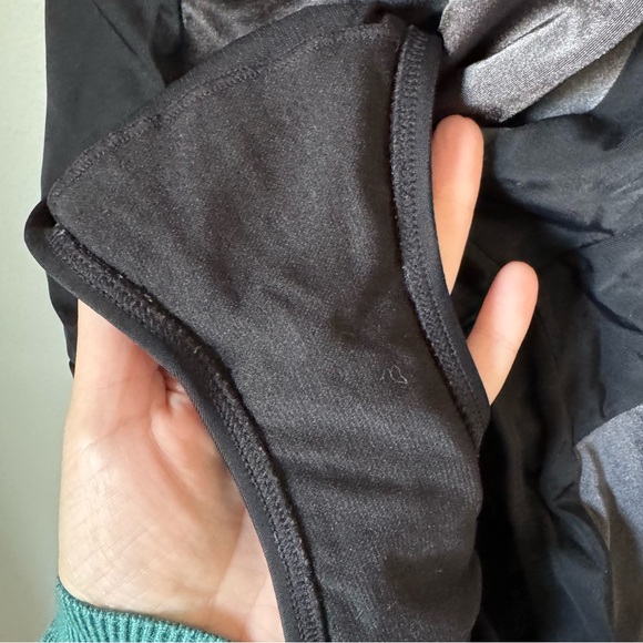 Boden Black Gray Color Block Halter One Piece Swimsuit - Picture 3 of 5